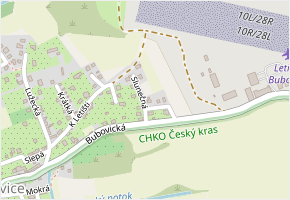 Slunečná v obci Bubovice - mapa ulice