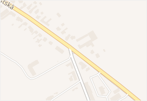 Hradišťská v obci Buchlovice - mapa ulice