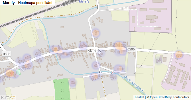 Marefy - mapa podnikání
