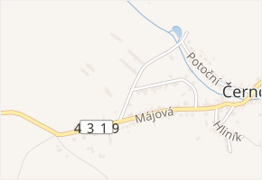 Pod Školou v obci Bučovice - mapa ulice