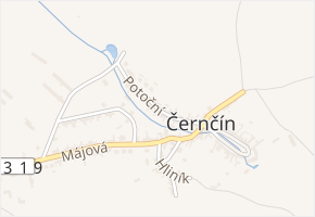 Potoční v obci Bučovice - mapa ulice