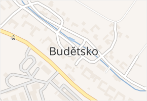 Budětsko v obci Budětsko - mapa části obce