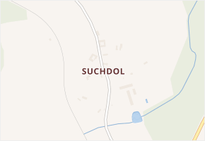 Suchdol v obci Bujanov - mapa části obce