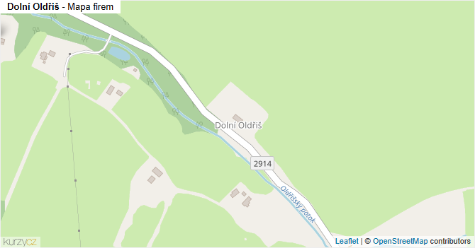 Dolní Oldřiš - mapa firem