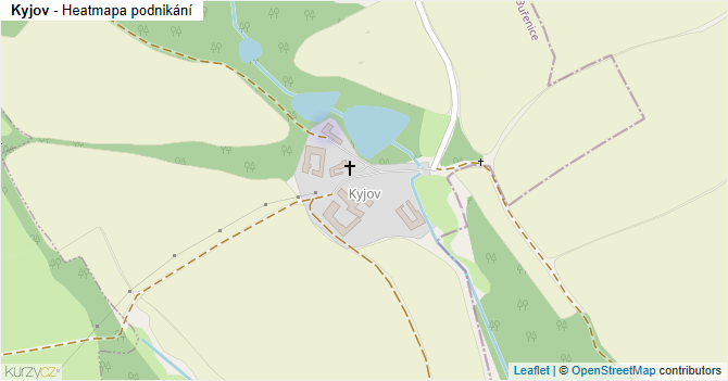 Kyjov - mapa podnikání