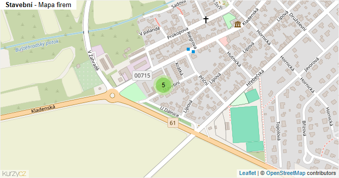 Stavební - mapa firem