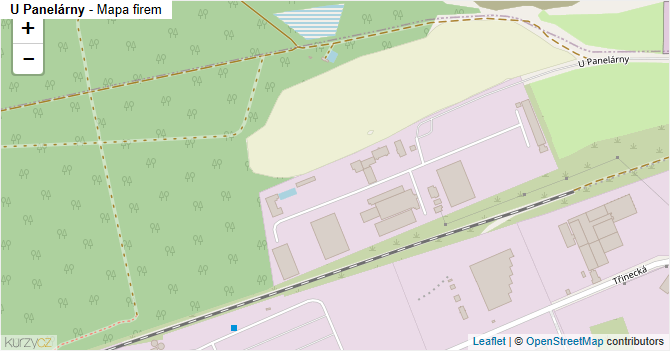 U Panelárny - mapa firem
