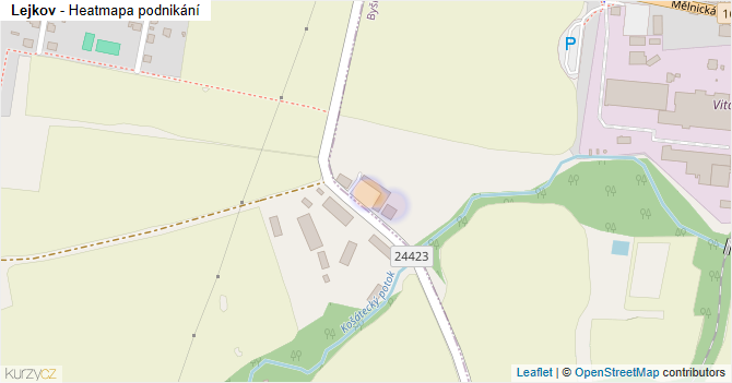 Lejkov - mapa podnikání