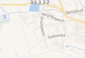 Družstevní v obci Bystré - mapa ulice