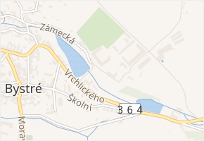 Vrchlického v obci Bystré - mapa ulice