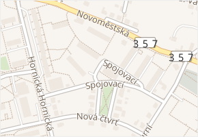 Spojovací v obci Bystřice nad Pernštejnem - mapa ulice