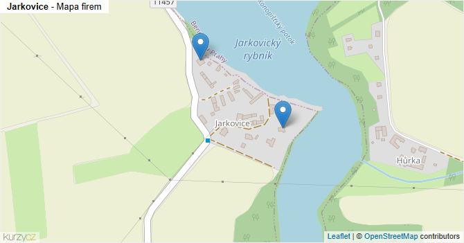 Jarkovice - mapa firem