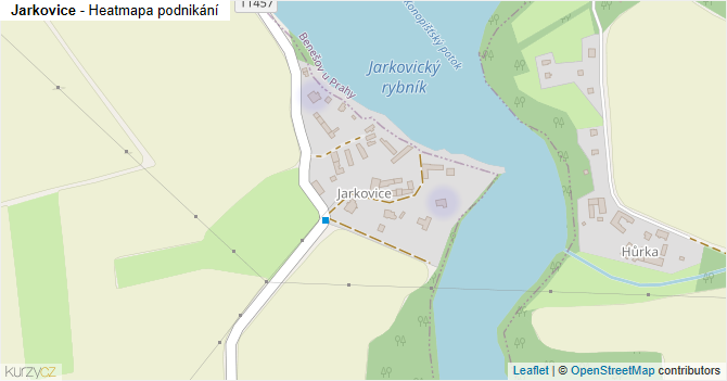 Jarkovice - mapa podnikání
