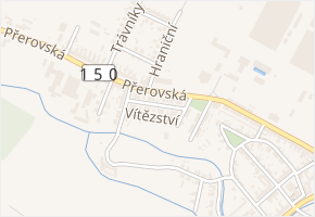 Revoluční v obci Bystřice pod Hostýnem - mapa ulice
