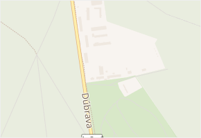 Dúbrava v obci Bzenec - mapa ulice