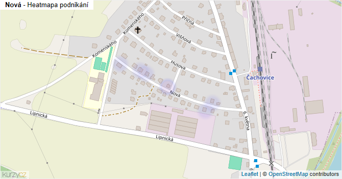 Nová - mapa podnikání