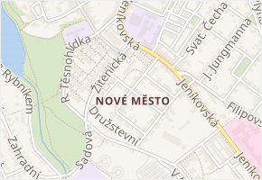 Ant. Dvořáka v obci Čáslav - mapa ulice