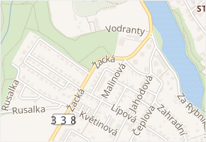 Chrpová v obci Čáslav - mapa ulice