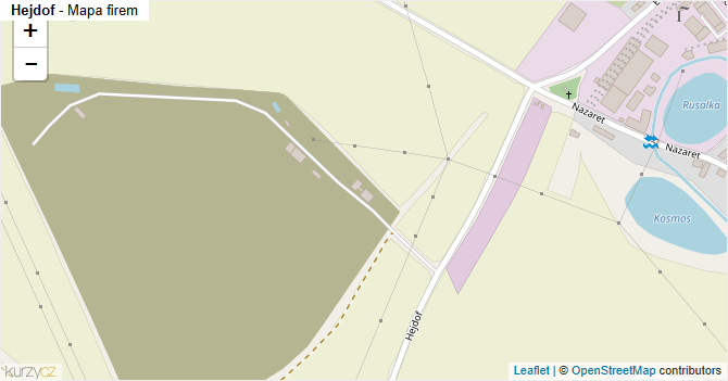 Hejdof - mapa firem