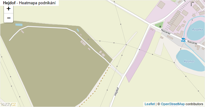 Hejdof - mapa podnikání