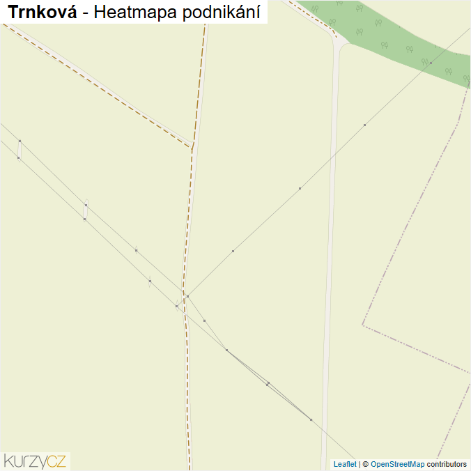Mapa Trnková - Firmy v ulici.