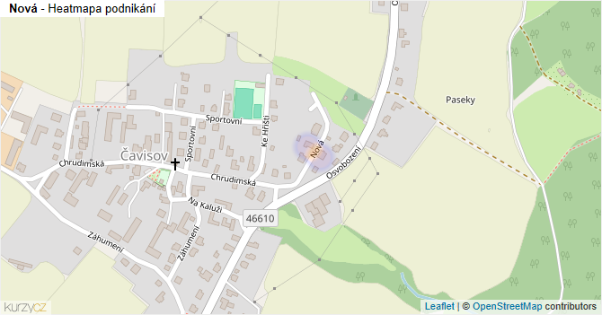 Nová - mapa podnikání