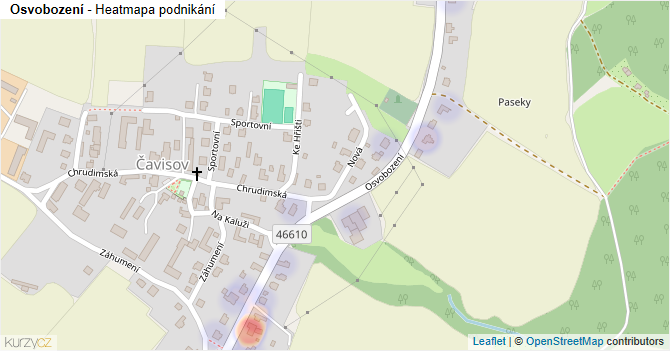 Osvobození - mapa podnikání