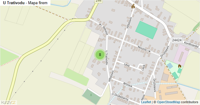 U Trativodu - mapa firem