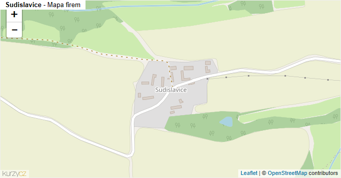 Sudislavice - mapa firem