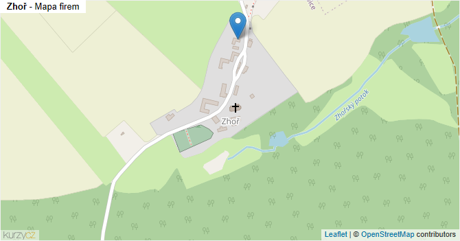 Zhoř - mapa firem