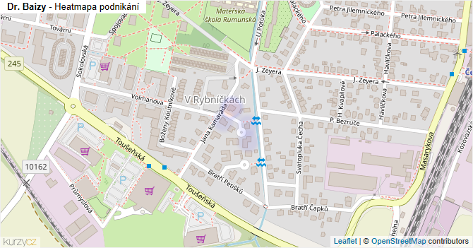 Dr. Baizy - mapa podnikání
