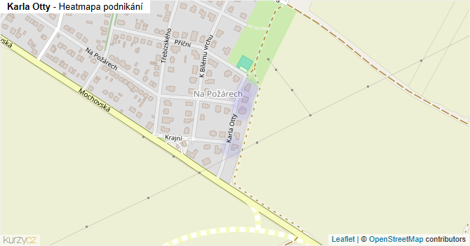 Karla Otty - mapa podnikání