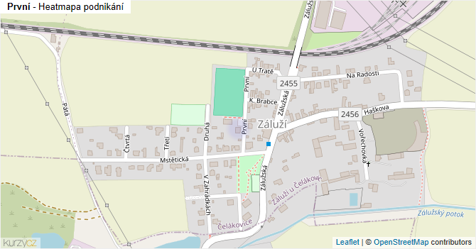 První - mapa podnikání