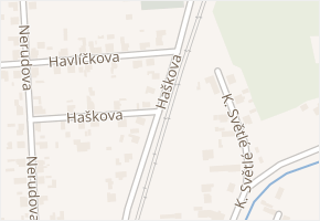 K. H. Máchy v obci Čeperka - mapa ulice