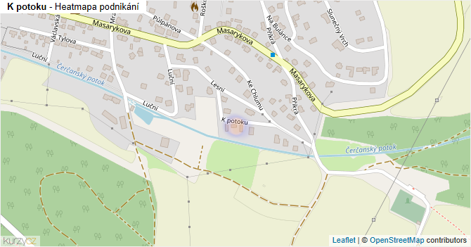 K potoku - mapa podnikání