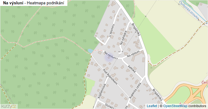 Na výsluní - mapa podnikání