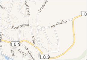 Slunečný Vrch v obci Čerčany - mapa ulice