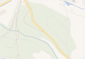 U lesa v obci Čerčany - mapa ulice