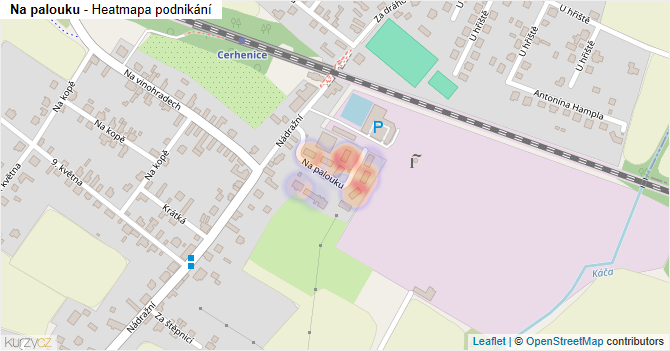 Na palouku - mapa podnikání