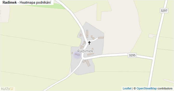 Radimek - mapa podnikání