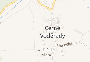 Františka Groha v obci Černé Voděrady - mapa ulice