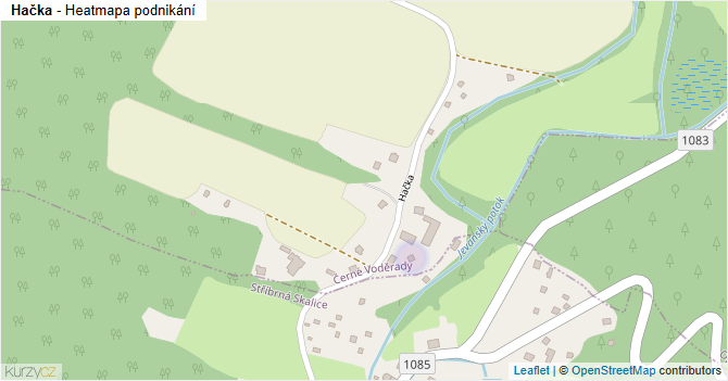 Hačka - mapa podnikání