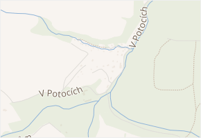 Za Homolí v obci Černolice - mapa ulice