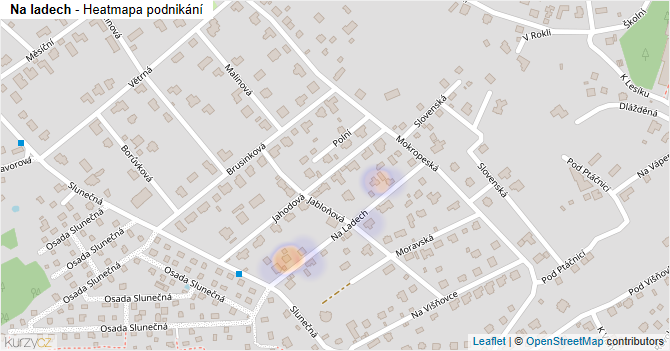 Na ladech - mapa podnikání