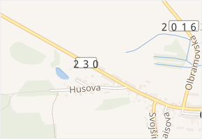 Plánská v obci Černošín - mapa ulice