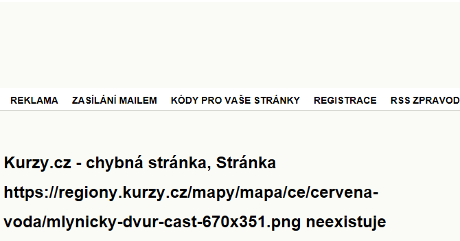 Mlýnický Dvůr - mapa části obce