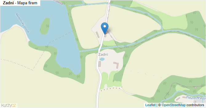 Zadní - mapa firem
