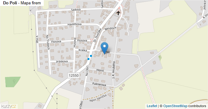 Do Polí - mapa firem