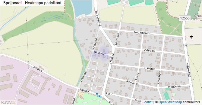 Spojovací - mapa podnikání