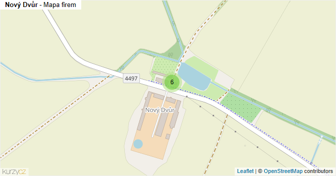 Nový Dvůr - mapa firem